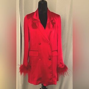 GB Red Blazer dress